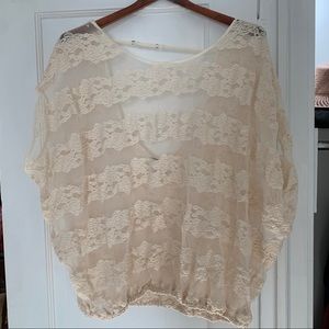 Free People beach coverup